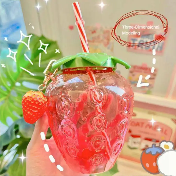 Strawberry juice cup